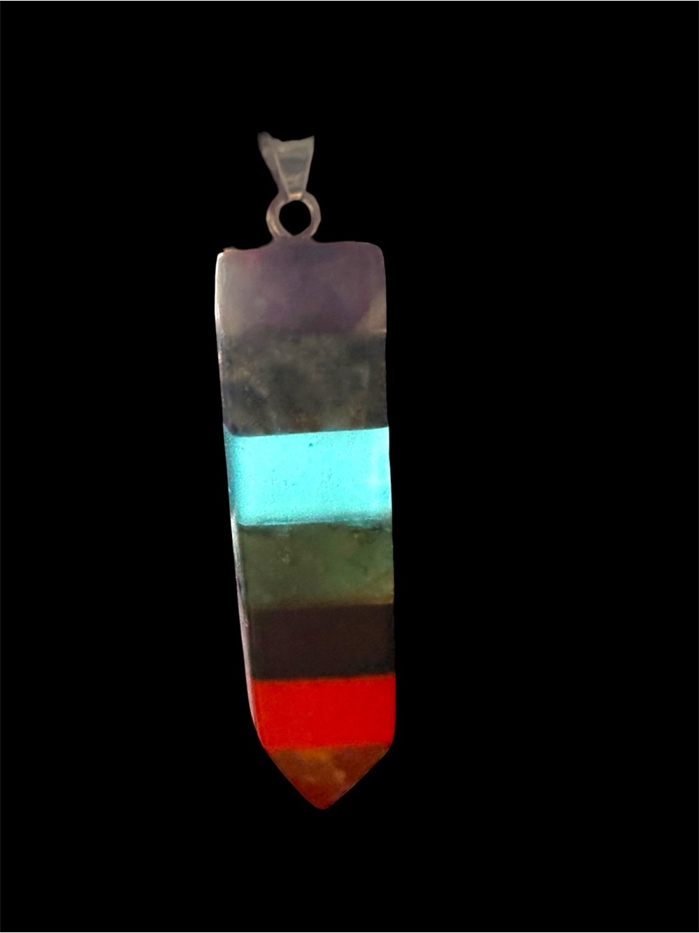 Chakra Crystals Point Necklace